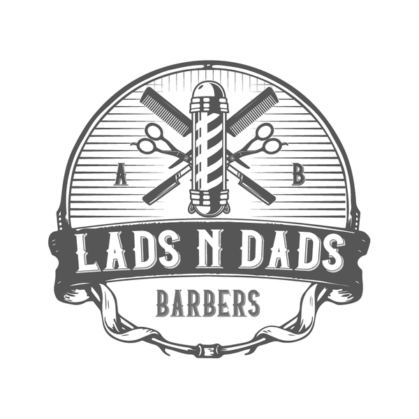 Lads 'n' Dads Barbers logo